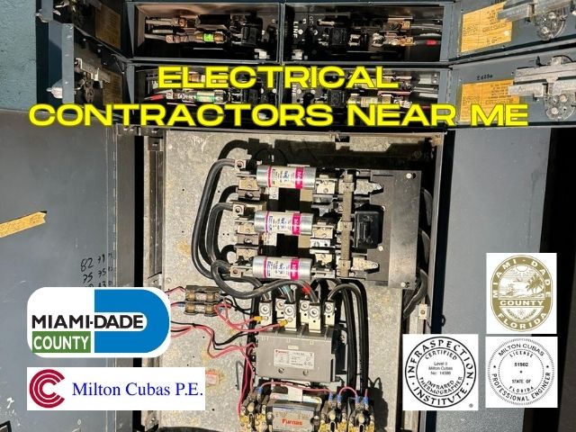Trust Engineer Milton Cubas and Certified Inspection FL for unparalleled electrical contractors near me. Expertise, reliability, and satisfaction guaranteed.