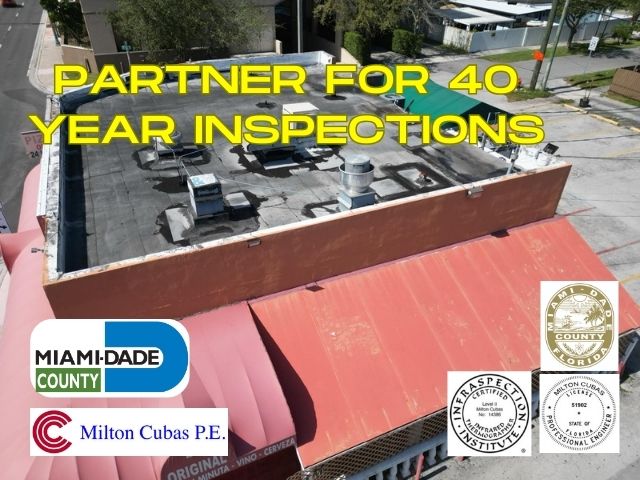 Engineer Milton Cubas and Certified Inspection FL offer reliable 40 year inspections to ensure the safety and integrity of your property. Contact us today